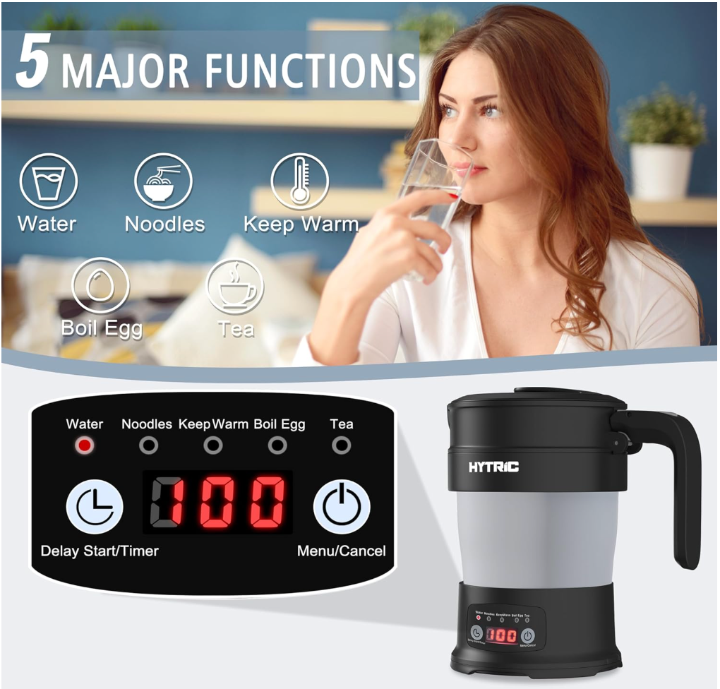 Collapsible Travel Kettle