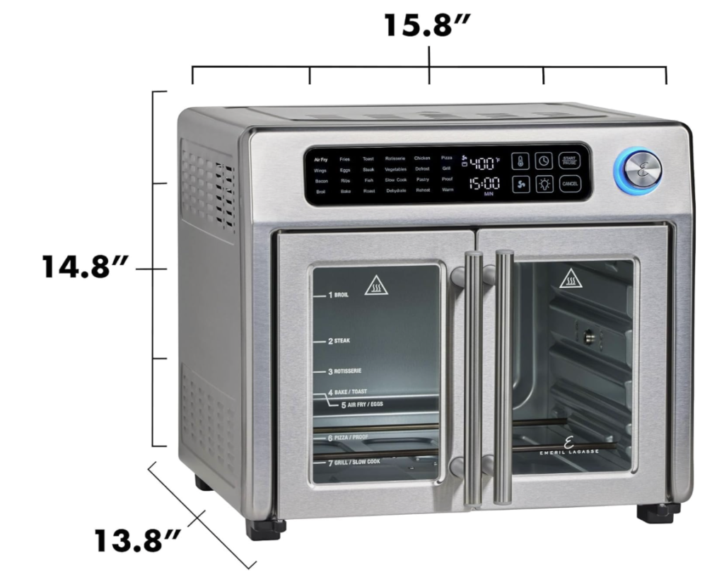 Smart Kitchen Double Oven Electric Range