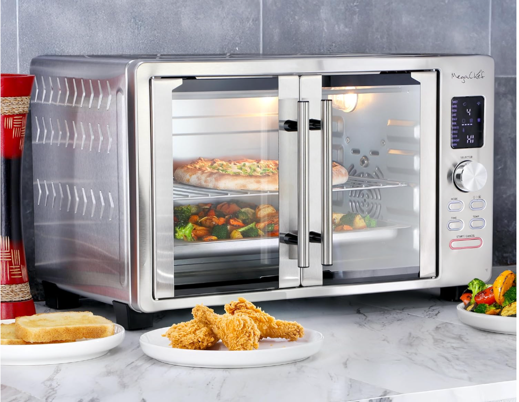 Smart Kitchen Double Oven Electric Range