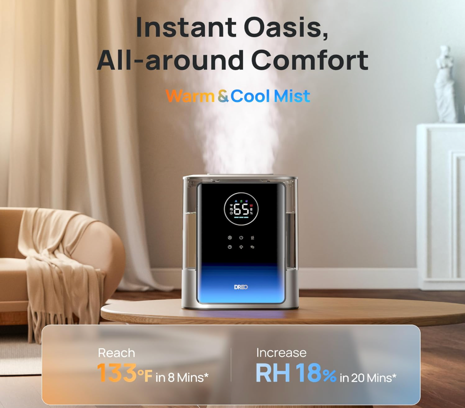 Warm or Cool Mist Humidifier