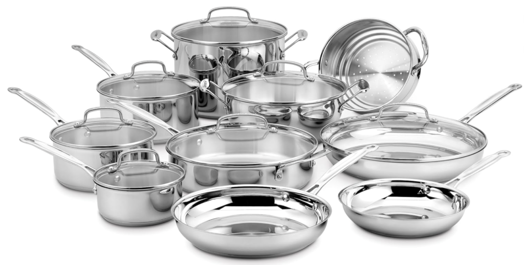 high quality stainless steel cookware