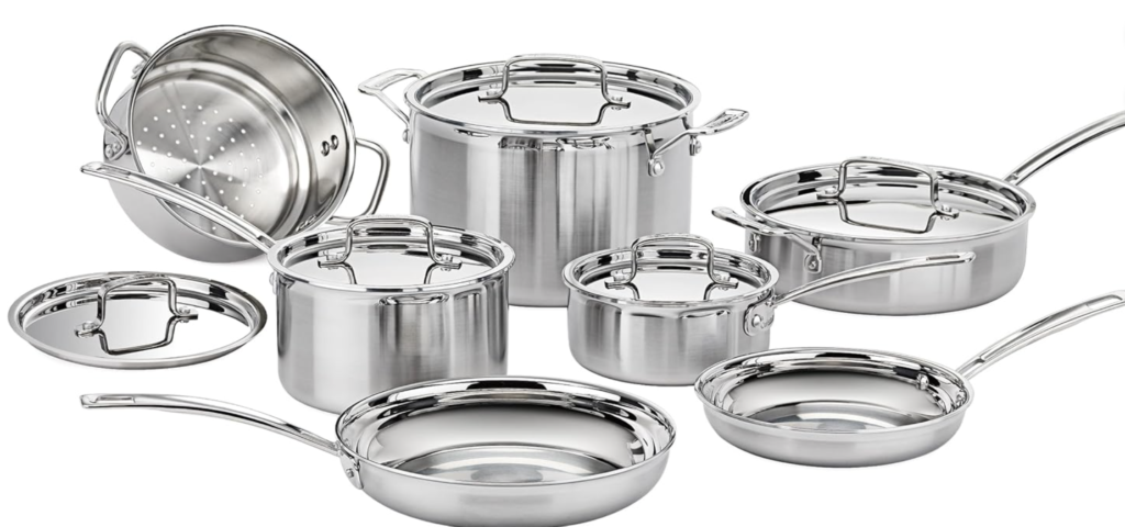 high quality stainless steel cookware