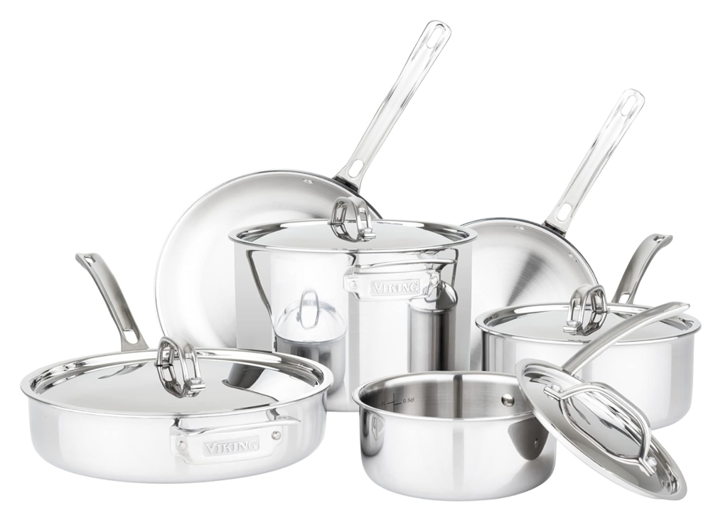 high quality stainless steel cookware