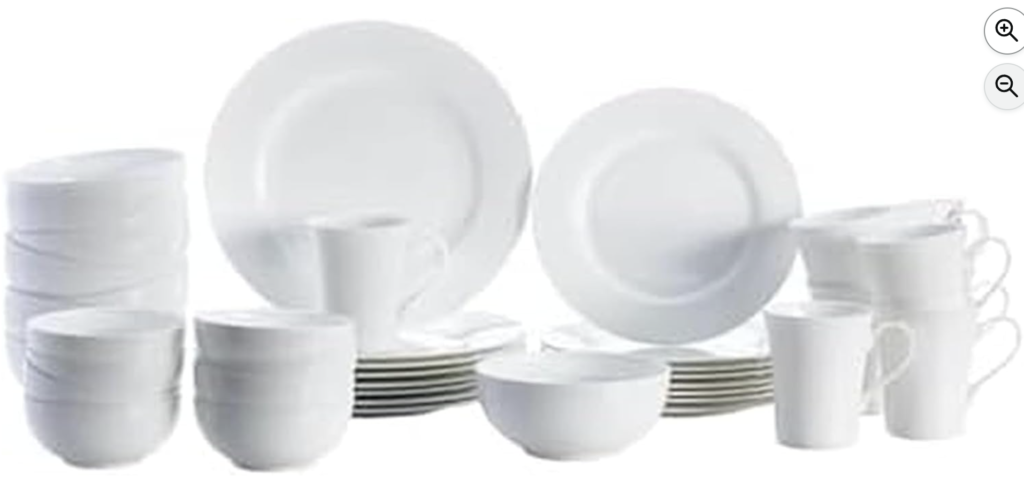 porcelain tableware