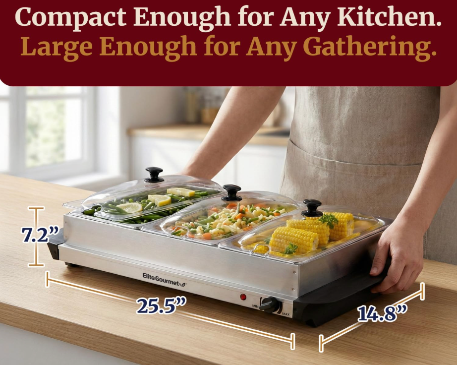 portable buffet food warmer